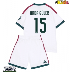 Real Madrid Arda Guler #15 Replica Home Minikit 2026-27 Short Sleeve (+ pants)